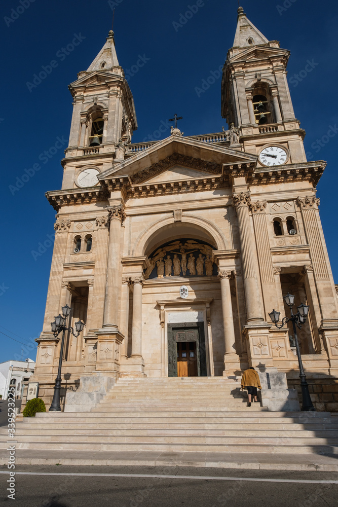 Basilica Santi Cosma e Damniano, Alberobello, Apulia, Italy