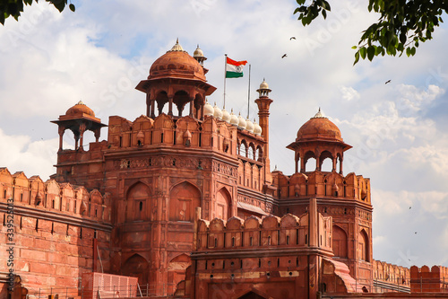 The Red fort New Delhi India