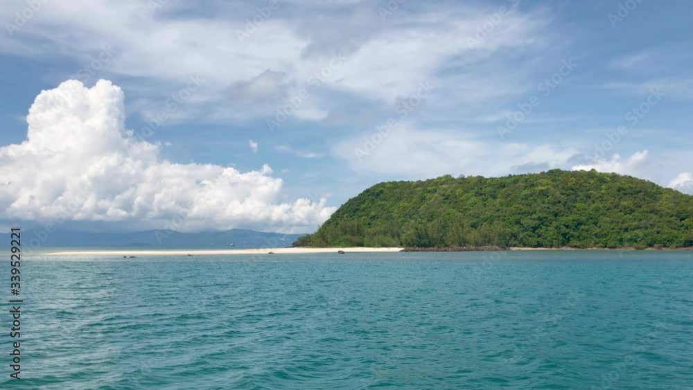tropical island in the seam sea tropical island in the seam sea