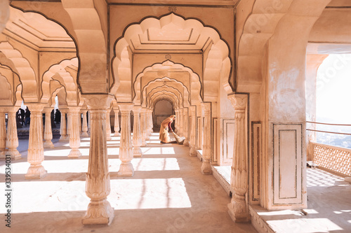 Rincones del Amber Fort en Jaipur