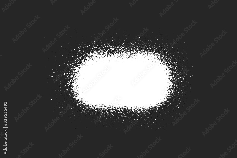 Spray paint frame. Airbrush background. Vector isolated stencil illustration. Spray paint frame. Airbrush background. Vector isolated stencil illustration.