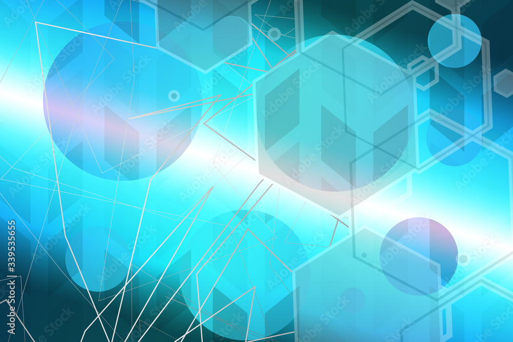 Fototapeta premium abstract, blue, design, wallpaper, illustration, wave, digital, graphic, line, pattern, light, lines, business, technology, curve, backdrop, gradient, texture, concept, color, waves, art, motion