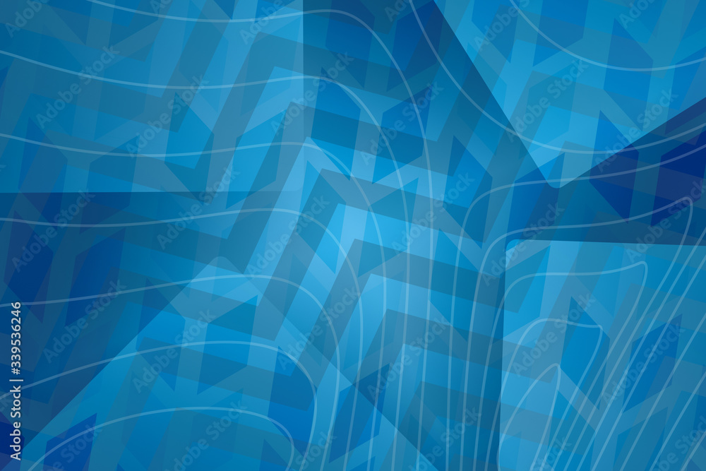 Obraz premium abstract, blue, design, wallpaper, illustration, wave, digital, graphic, line, pattern, light, lines, business, technology, curve, backdrop, gradient, texture, concept, color, waves, art, motion