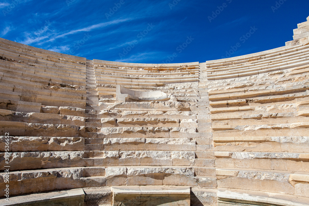 The assembly hall of the Lycian League, Bouleuterion in ancient city Patara, Antalya, Turkey.
The assembly hall of the Lycian League, Bouleuterion in ancient city Patara, Antalya, Turkey.