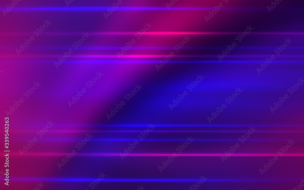 Abstract dark background with blue and pink neon glow. Neon light lines, waves. Abstract dark background with blue and pink neon glow. Neon light lines, waves.