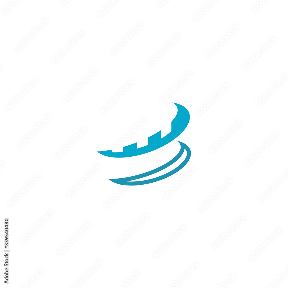 Naklejka premium Castle Logo Template vector symbol