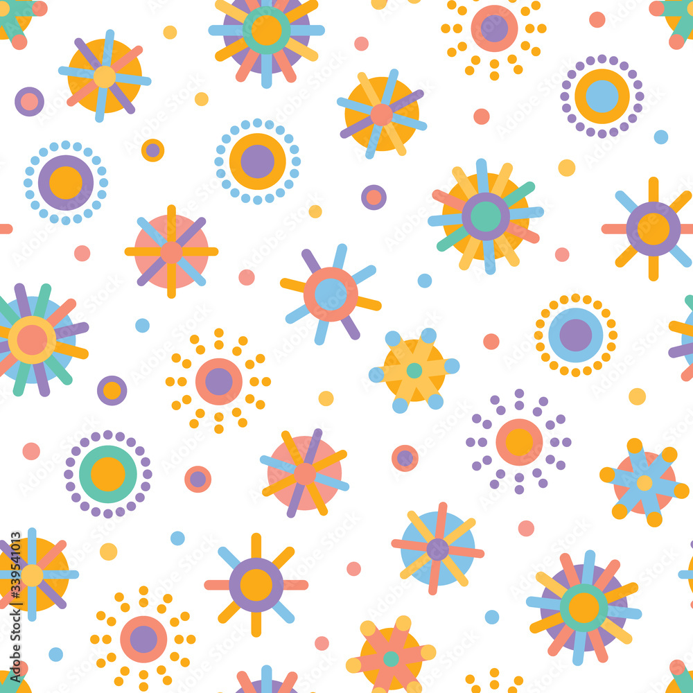 Geometric suns for nursery