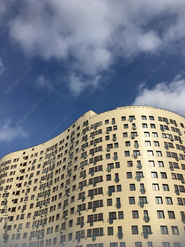 Fototapeta premium Moscow beautiful buildings in daylight