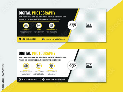 Digital Photography Web Banner Template