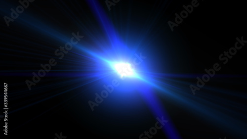 Modern lens flare red background streak rays (super high resolution) 