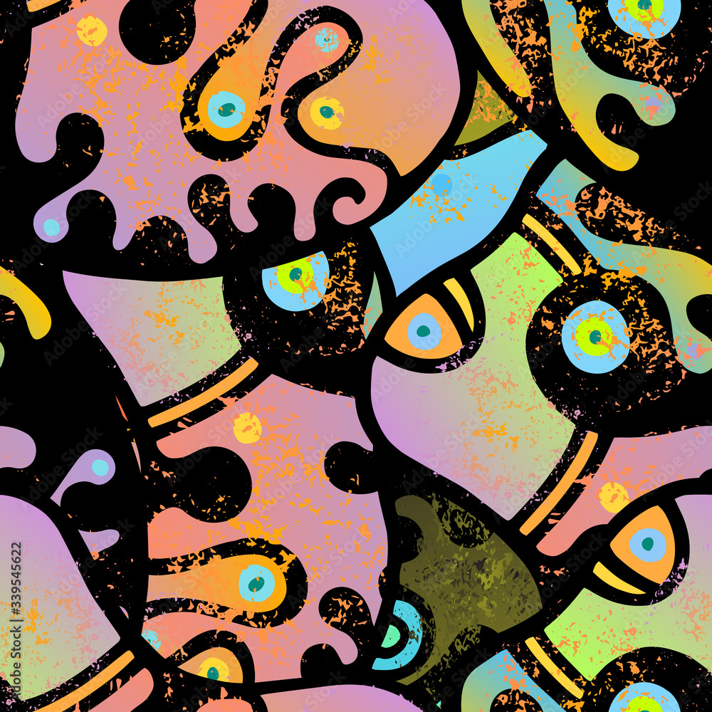 Obraz premium Zentangle Print. 