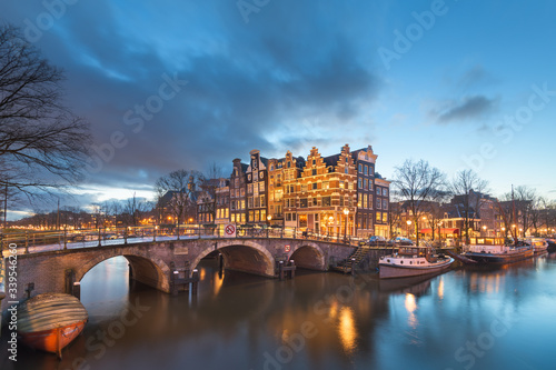 Amsterdam, Netherlands Bridges and Canals © SeanPavonePhoto
