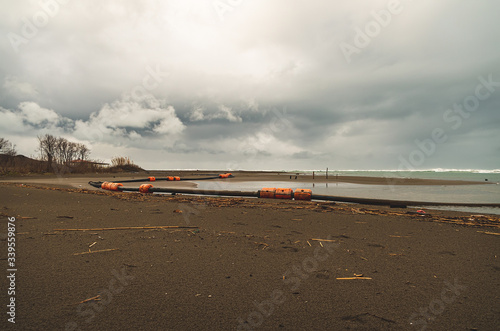 Storm Clouds over the Beach photo