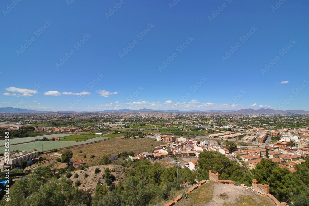 Fototapeta premium Panorámica de Murcia, España