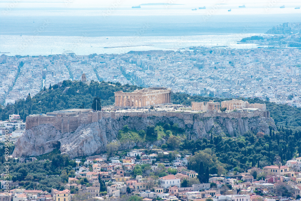 Fototapeta premium Athens from above 
