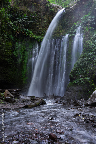 Tiu Kelep waterfall in Lombok  West nusa tenggara  Indonesia