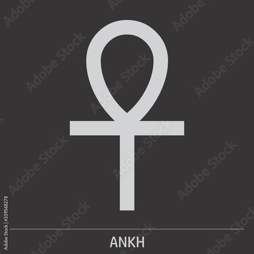 Ankh icon illustration