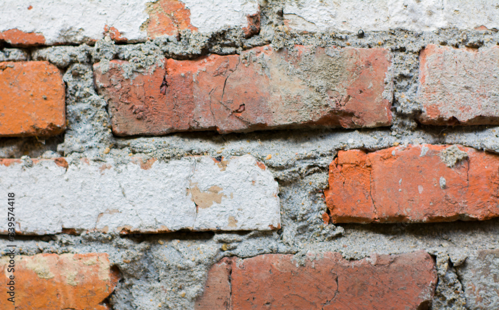 brick background. the wall is made of red-brown brick. Stone background and texture brick background. the wall is made of red-brown brick. Stone background and texture