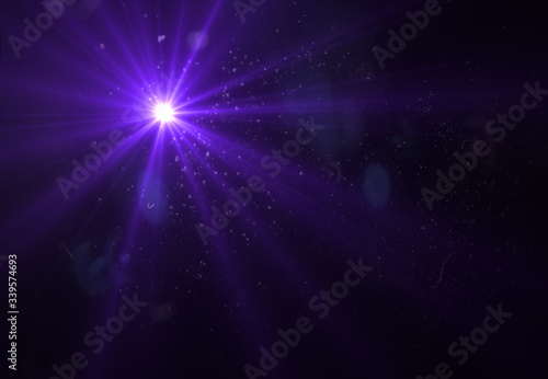 Modern lens flare red background streak rays (super high resolution)	
