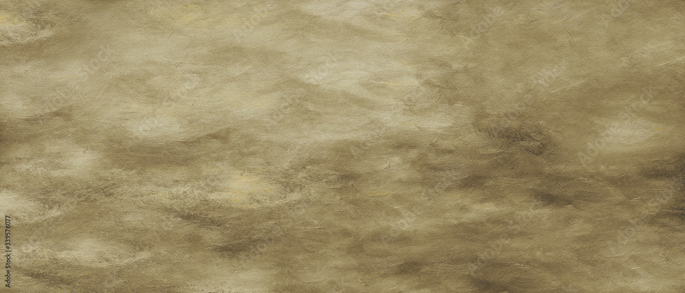 Obraz premium Abstract golden brown watercolor grunge background texture