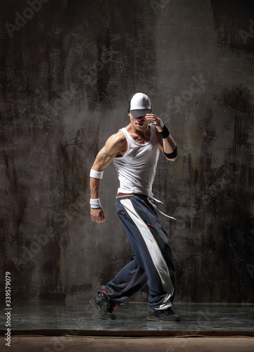 young modern hip hop male dancer © Alexander Y