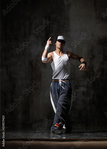young modern hip hop male dancer © Alexander Y