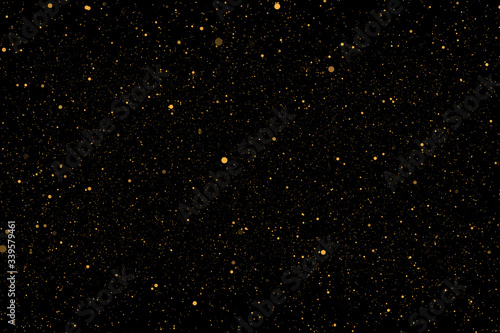 Gold abstract bokeh background, Color Festive background