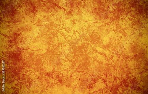 Grunge orange concrete wall. abstract Background.