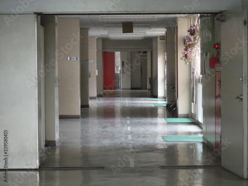                   -   school hallway