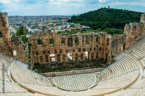 Odeon of Herodes Atticus in the Acropolis of Athens