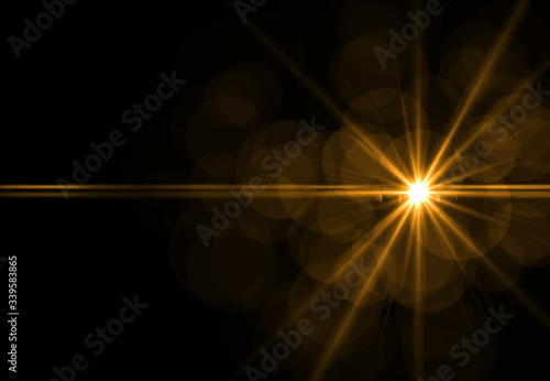 Modern lens flare red background streak rays (super high resolution)