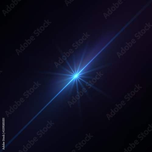 Modern lens flare red background streak rays (super high resolution)