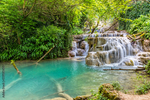 Fototapeta Naklejka Na Ścianę i Meble -  Amazing, Unbelievable Krushuna waterfalls, Bulgaria