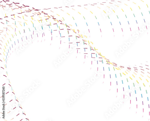 Abstract background blend wave line design for Wallpaper, Banner, Background, Card, Book Illustration, landing page