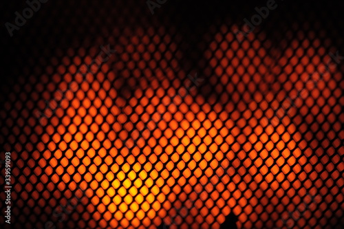 Foto digitali di still life davanti al fuoco 