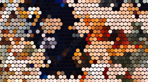 Abstract Colorful Geometrical Artwork,Abstract Graphical Art Background Texture,Modern Conceptual Art.3D Rendering