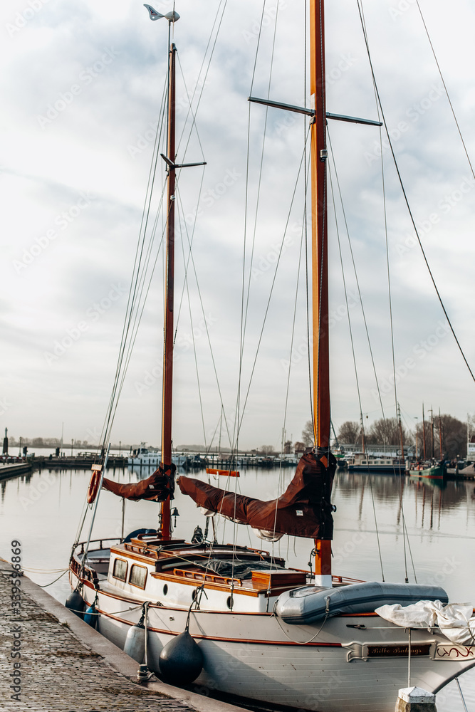 Obraz premium volendam amsterdam