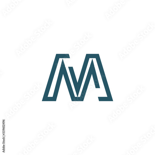 Free Download Letter M abstract logo icon design template - GFXLoad