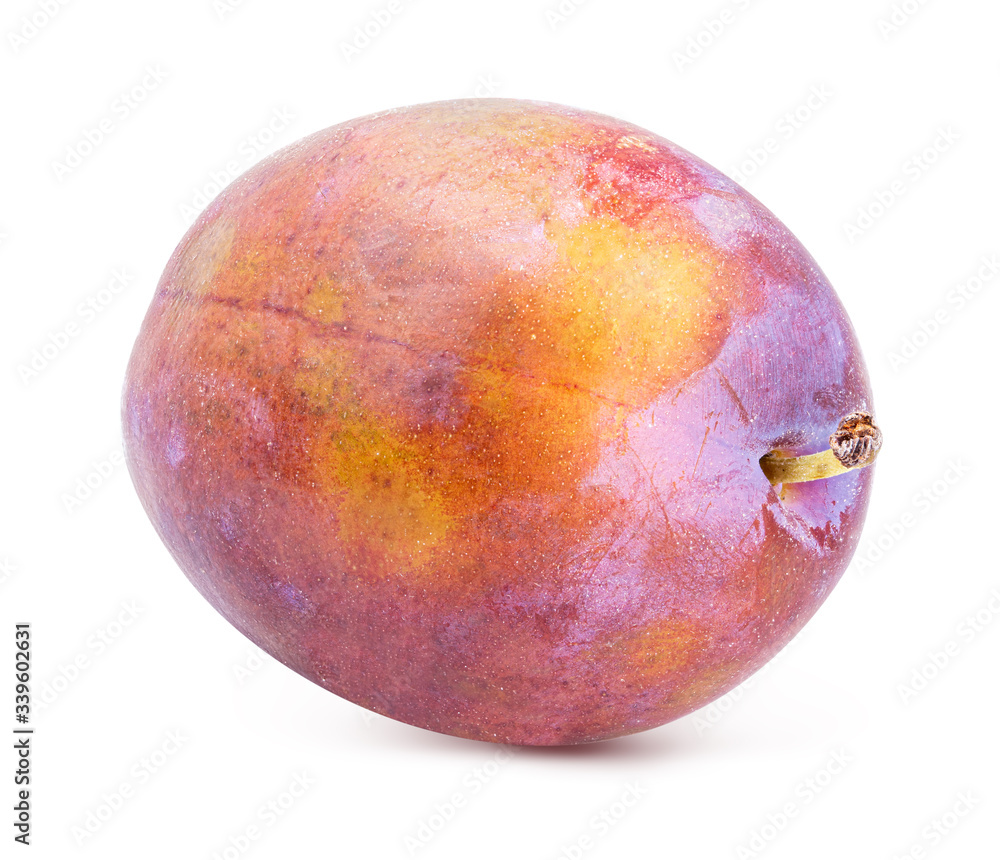 Obraz premium Plum on white background