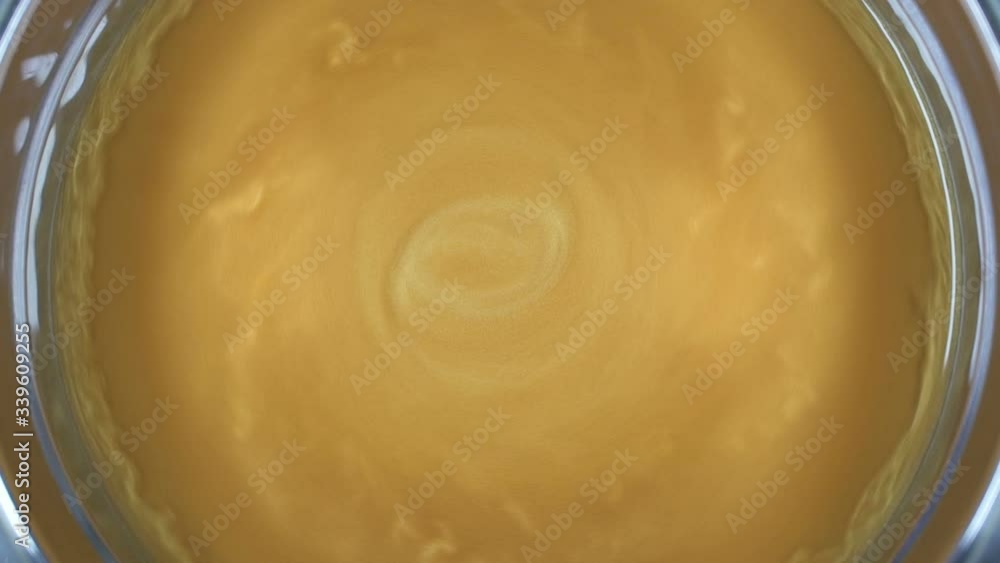 Rheoscopic fluid. Beautiful movement of particles in a liquid. Fantastic patterns and shapes. 50 fps Rheoscopic fluid. Beautiful movement of particles in a liquid. Fantastic patterns and shapes. 50 fps