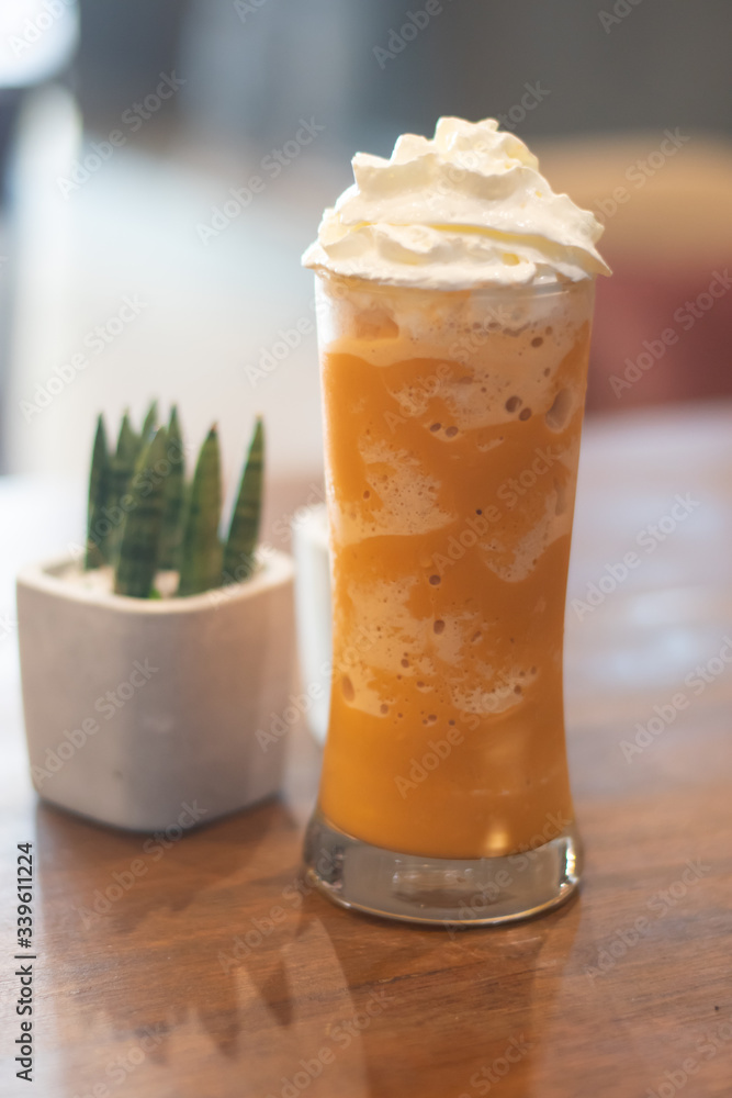 Milk tea smoothie Milk tea smoothie