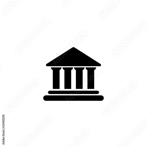 Bank icon, Bank icon sign and symbol vector design