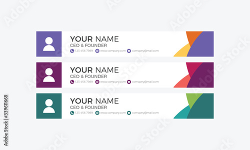 Professional Email Signature Template