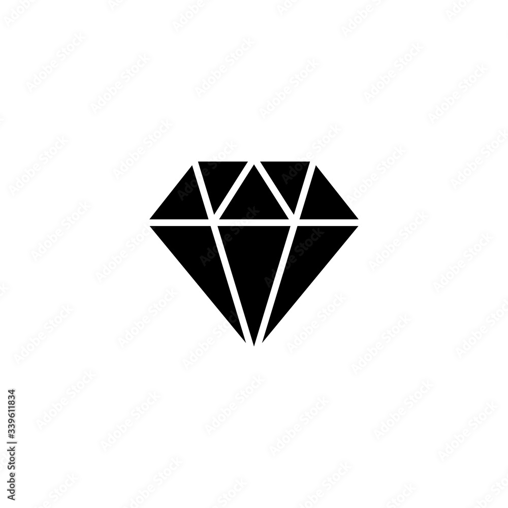 diamond icon, diamond sign and symbol vector diamond icon, diamond sign and symbol vector