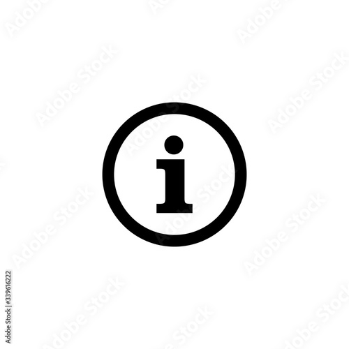 info icon, info sign and symbol vector Design