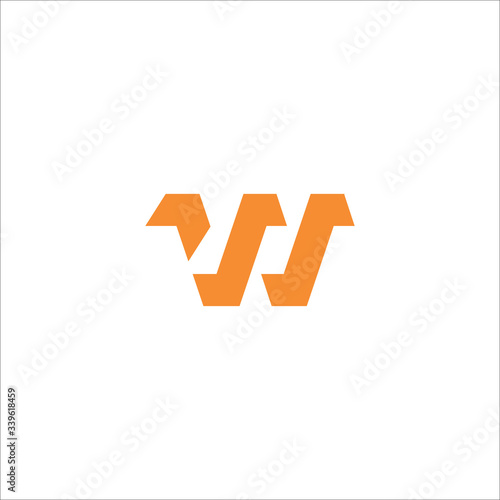Initial letter w logo vector design templates