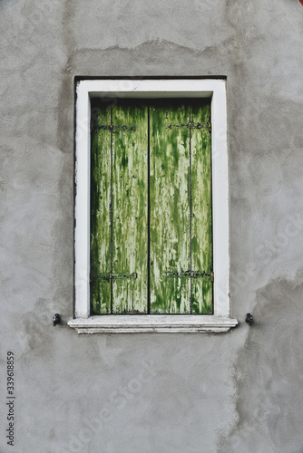 Old Green Window