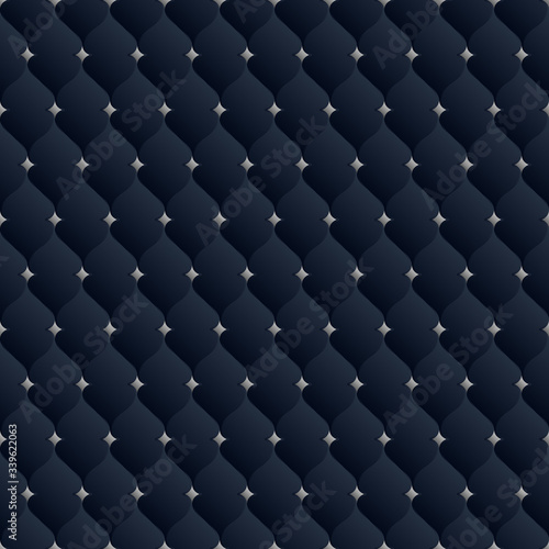 Dark blue seamless pattern