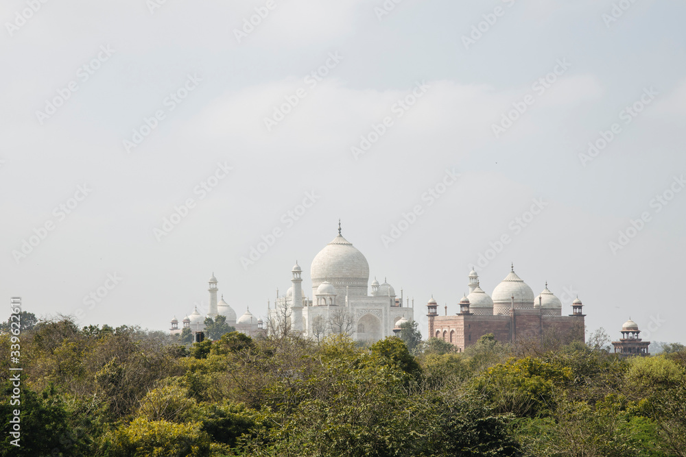 The Taj Mahal in Agra, India