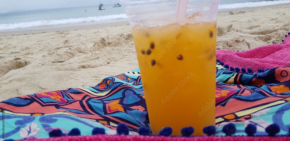 Beach drink